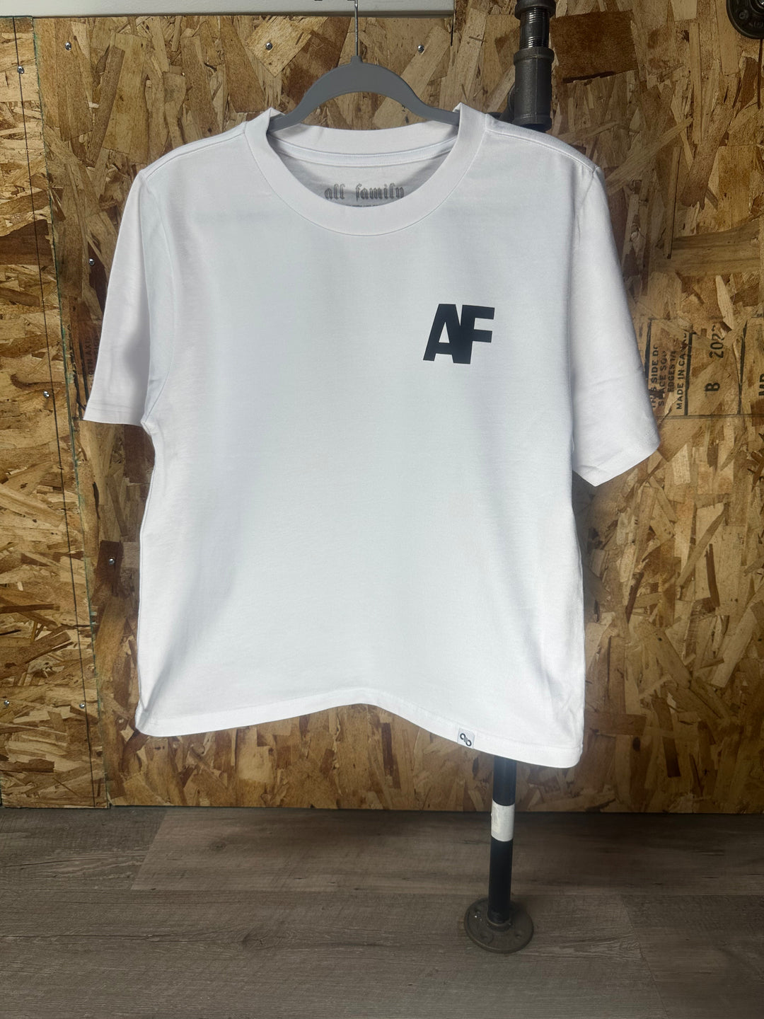 All Family White Heavy Tee – The Inner Circle