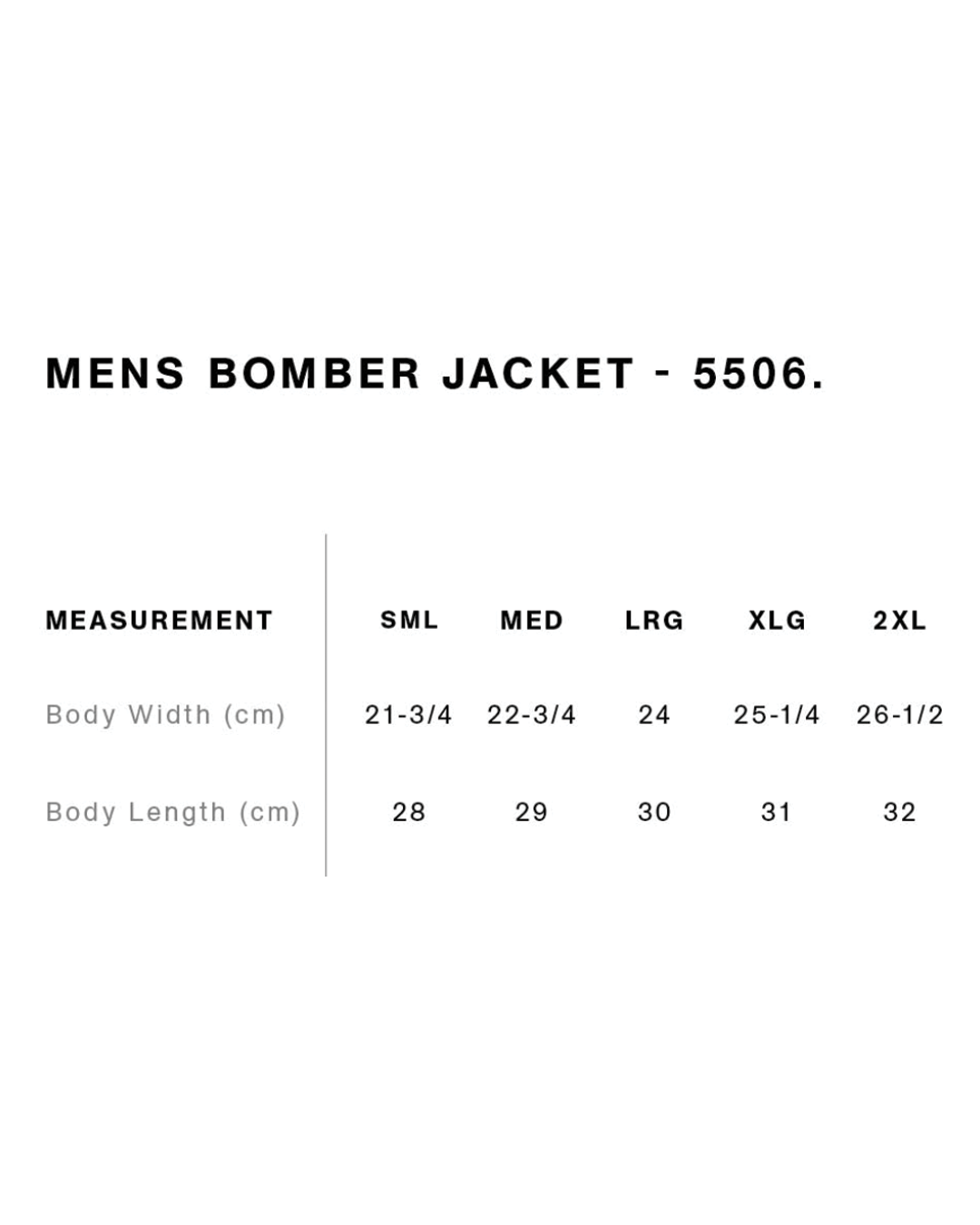 Size Guide