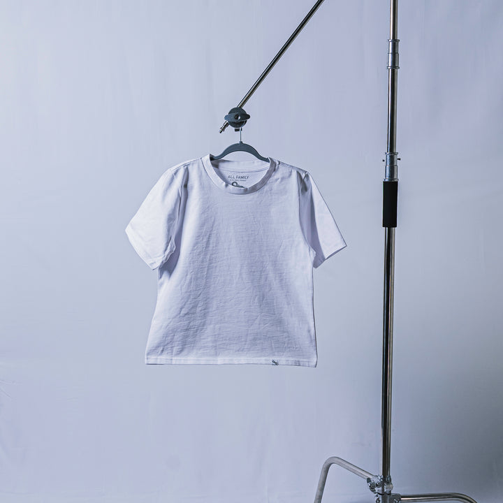 Women's White Heavy Tee