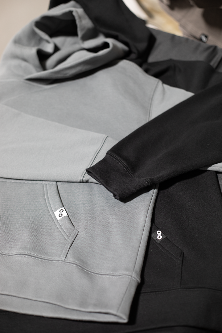 Men's Black Relaxed Hood